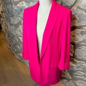 Anne Klein, hot pink blazer